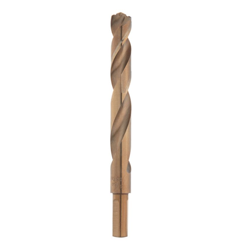 Milwaukee RED HELIX 48-89-2328 Jobber Length Twist Drill Bit, 31/63 in Drill - Fraction, 0.4844 in Drill - Decimal Inch, 135 deg Point, High Speed Cobalt, Uncoated